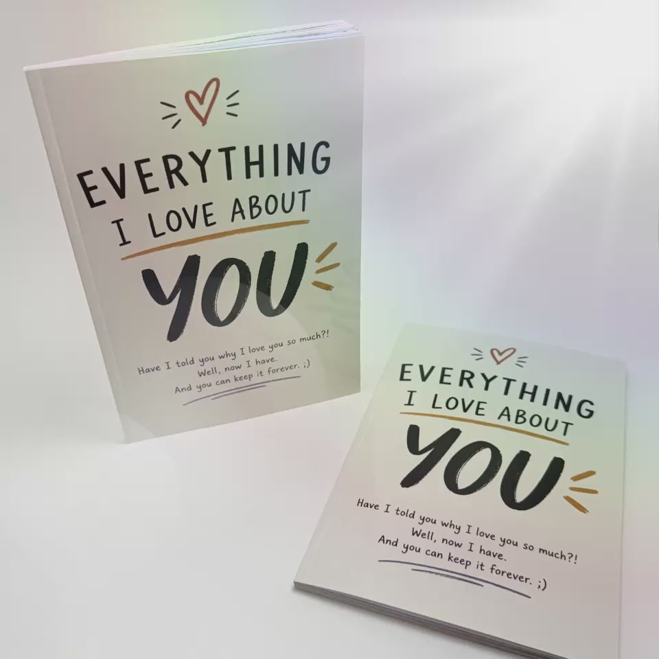 Load video: A preview of the book Everything I Love About YOU